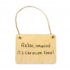 Rectangular Plaque - Caravan