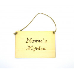 Nanna's Kitchen Plaque