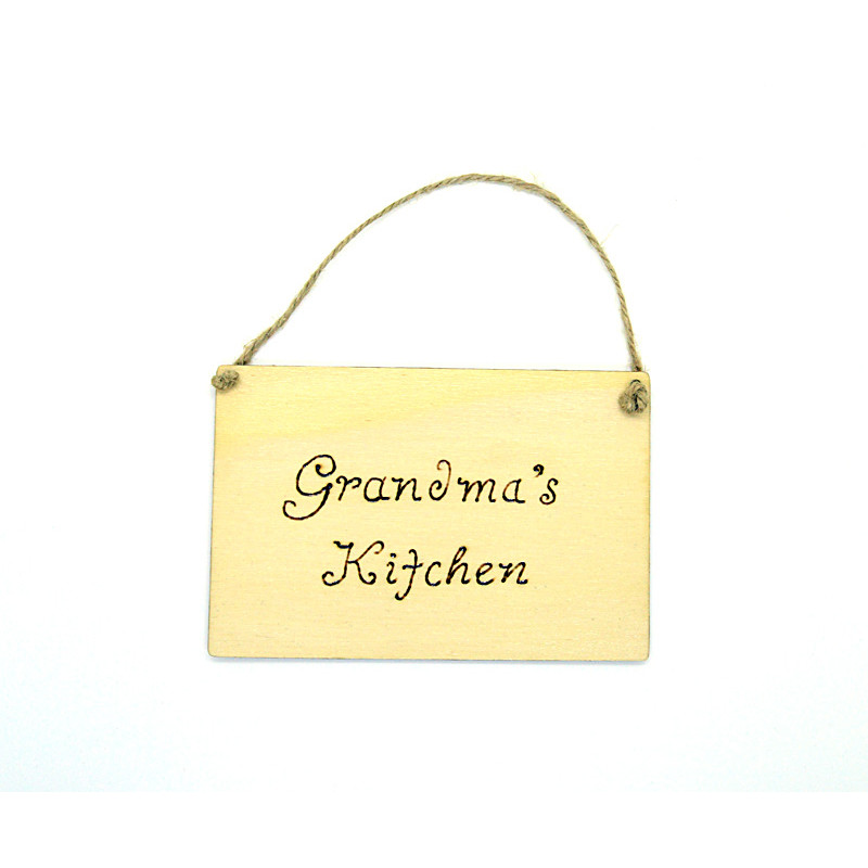 Grandmas Kitchen Plaque