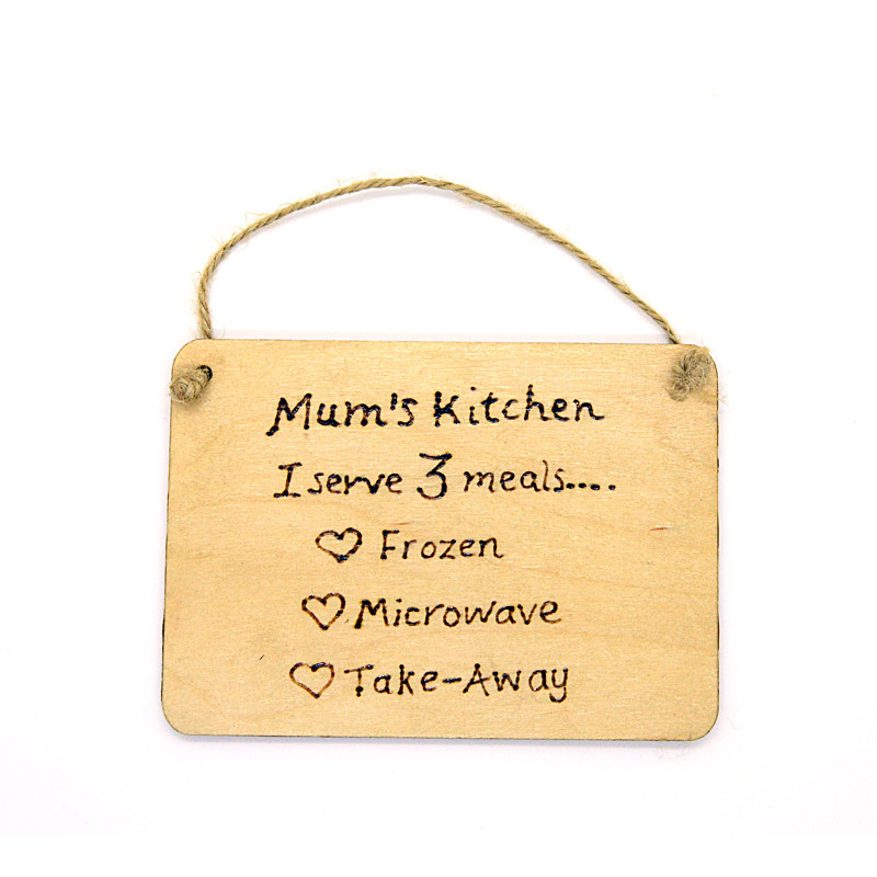 Rectangular Plaque - Mums Kitchen