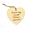 Heart Plaque - "Every Love Story is Beautiful"