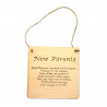 New Parents Plaque