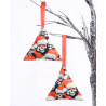 Christmas Scented Tree Decorations - Christmas Skulls