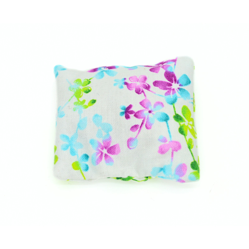 Mini Lavender Pillow - White Floral