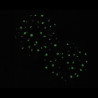 Glow in the Dark - Pink Fairy Dust Hair Clips