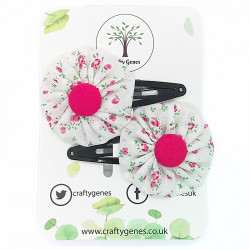 White & Pink Mini Floral...