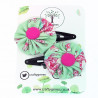 Tea Party Cake Hair Clips