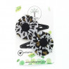 Cheetah Print Hair Clips