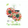 Christmas Hair Clips - Red Trees
