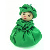 Satin Sweetheart  - Green - Rose