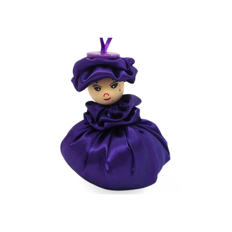 Satin Sweetheart - Deep Purple - Lavender