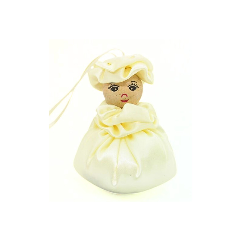 Satin Sweetheart - Cream - Lavender