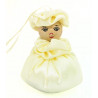 Satin Sweetheart  - Cream - Lavender
