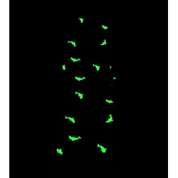 Pink Dolphins Glow in the Dark Self Tie Headband