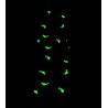 Pink Dolphins Glow in the Dark Self Tie Headband