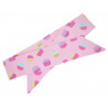 Pink Cupcakes Self Tie Headband