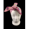 Pink Cupcakes Self Tie Headband