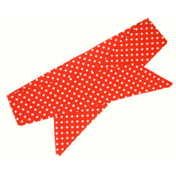 Red Polka Dots Self Tie...