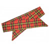Christmas Red Tartan Self Tie Headband