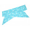 Teal Dolphin Glow in the Dark Self Tie Headband