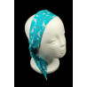 Teal Dolphin Glow in the Dark Self Tie Headband