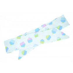 Blue Cupcakes Self Tie...