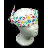 Cream Rubber Ducks Self Tie Headband