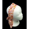 Retro Mushroom Hippy Self Tie Headband