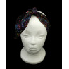 Black Rainbow Music Self Tie Headband