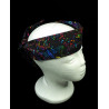 Black Rainbow Music Self Tie Headband