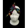 Rainbow Skulls Self Tie Headband