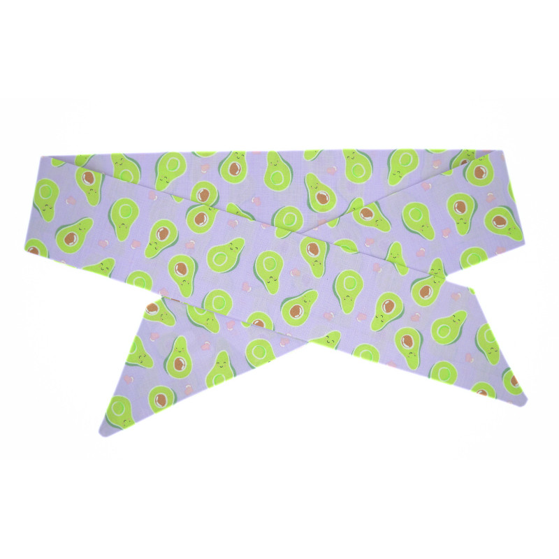 Purple Avocado Self Tie Headband