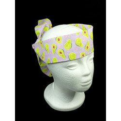 Purple Avocado Self Tie Headband