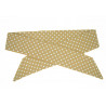 Tan Polka Dots Self Tie Headband