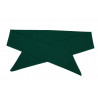 Plain Dark Green Self Tie Headband