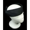 Plain Black Self Tie Headband