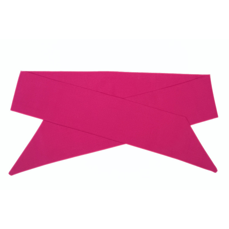 Plain Cerise Self Tie Headband