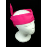 Plain Cerise Self Tie Headband