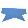 Plain Cornflower Blue Self Tie Headband