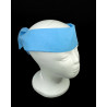 Plain Cornflower Blue Self Tie Headband