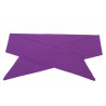 Plain Lollipop Purple Self Tie Headband