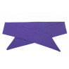 Plain Purple Self Tie Headband
