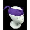 Plain Purple Self Tie Headband
