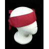 Plain Wine Self Tie Headband