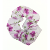 Lilac Floral Scrunchie