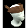 Plain Brown Self Tie Headband