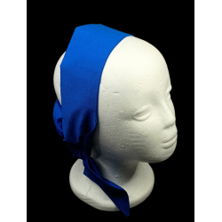 Plain Royal Blue Self Tie Headband