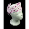 Lilac Floral Self Tie Headband