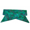 Teal Batik Self Tie Headband