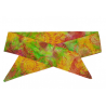 Yellow, Green & Red Batik Self Tie Headband